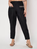 Cotton Pocket Tapered Trousers
