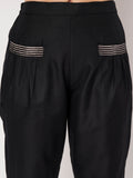 Cotton Pocket Tapered Trousers