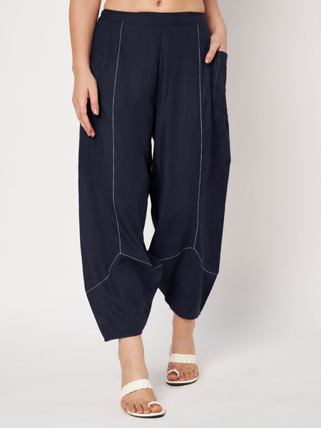Cotton Stitchline Pocket Trouser