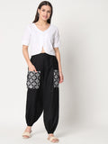 Cotton Hand Block Printed Pocket Trouser