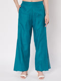 Cotton Chevron Side Print Trouser