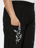 Plus Size Cotton Block Printed Pocket Trouser