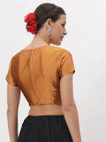 Silk Blend Stretchable Crop Top