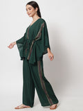 Viscose Hand Block Printed Kaftan Co-ord