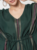 Viscose Hand Block Printed Kaftan Co-ord