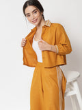Cotton Hand Block Printed Shirt Co-ord