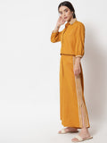Cotton Hand Block Printed Shirt Co-ord