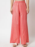 Cotton Gold Foil Printed Kaftan Co-Ord