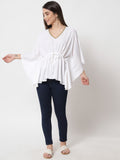 Viscose Embellished Kaftan Top