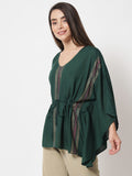 Viscose Hand Block Printed Kaftan Top