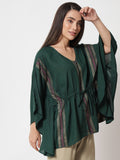 Viscose Hand Block Printed Kaftan Top