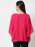 Viscose Embellished Kaftan Top