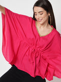 Viscose Embellished Kaftan Top