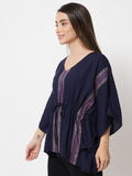 Viscose Hand Block Printed Kaftan Top