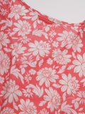Cotton Gold Foil Printed Kaftan Co-Ord