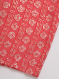 Cotton Gold Foil Printed Kaftan Co-Ord