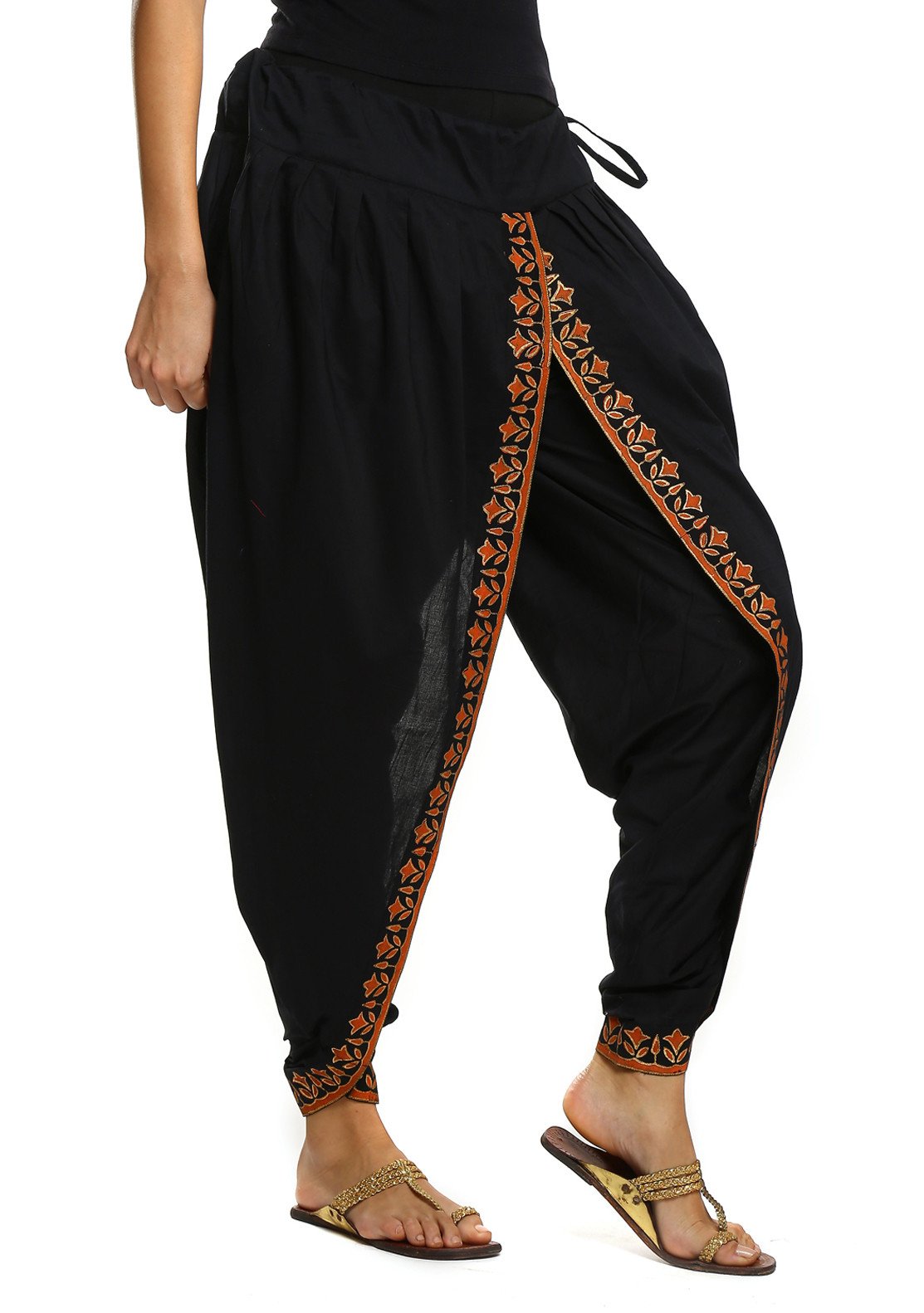 Buy online Cotton Hand Block Printed Dhoti Pants from bottom wear for Women  by 9rasa for 419 at 65 off  2023 Limeroadcom