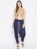 Cotton Viscose Embellished Dhoti
