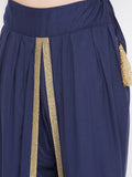 Cotton Viscose Embellished Dhoti