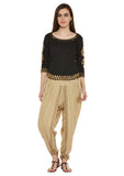 Cotton Viscose Block Printed Dhoti