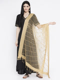 Organza Block Printed Dupatta