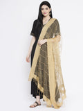 Organza Block Printed Dupatta