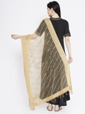 Organza Block Printed Dupatta