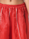 Organza Embellished Kalidaar Skirt