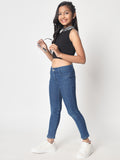 Knitted Halter Embellished Top