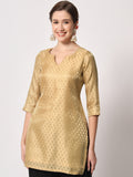 Gold brocade Kurti