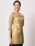 Gold brocade Kurti