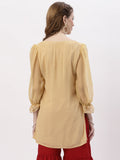 Georgette Hand-Painted Embellished Kurti