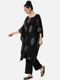 Viscose Block Printed Kaftan