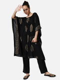 Viscose Block Printed Kaftan
