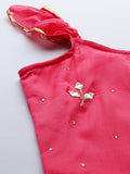 Georgette Embroidered Short Kurti Sharara Set