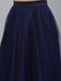 Net Sequin Embellished Lehenga set