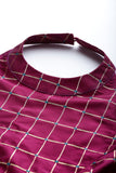 Poly Silk Checks Embellished Lehenga Set with Dupatta