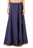 Bhagalpuri Dupion Kalidaar Skirt