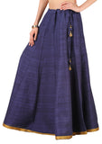 Bhagalpuri Dupion Kalidaar Skirt