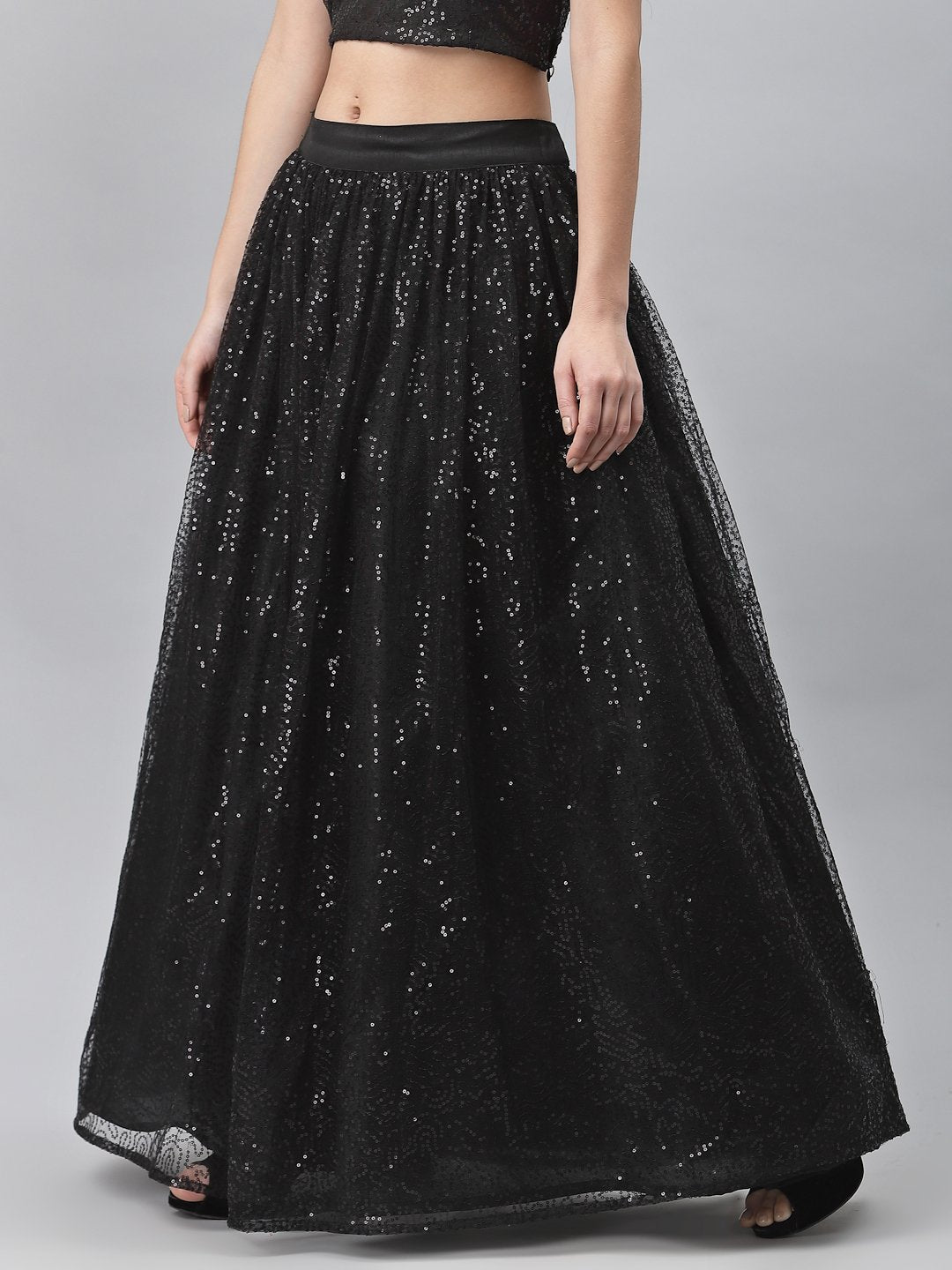 Net maxi skirt Clearance