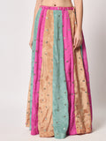 Chinon Sequin Embroidered Kalidaar Skirt